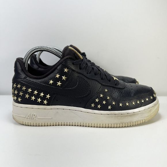 Nike Air Force 1 - Low Star Studded - Women Size 7 - Picture 2 of 11